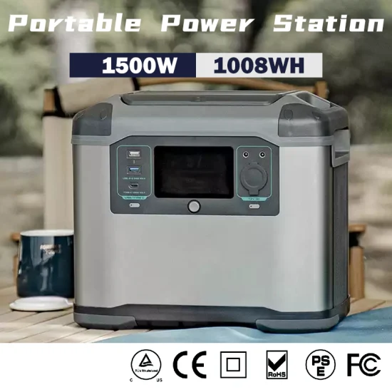 1500W 2000W 2200W Pure Sine Wave Camping Power Bank Docking Station